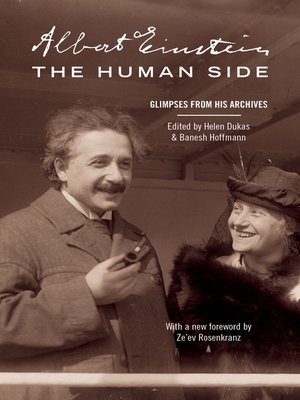 cover image of Albert Einstein, The Human Side